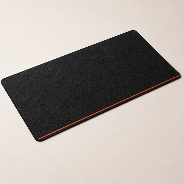 Three-quarter view of the Contour Black Pro Wide showing its surface and edge profile