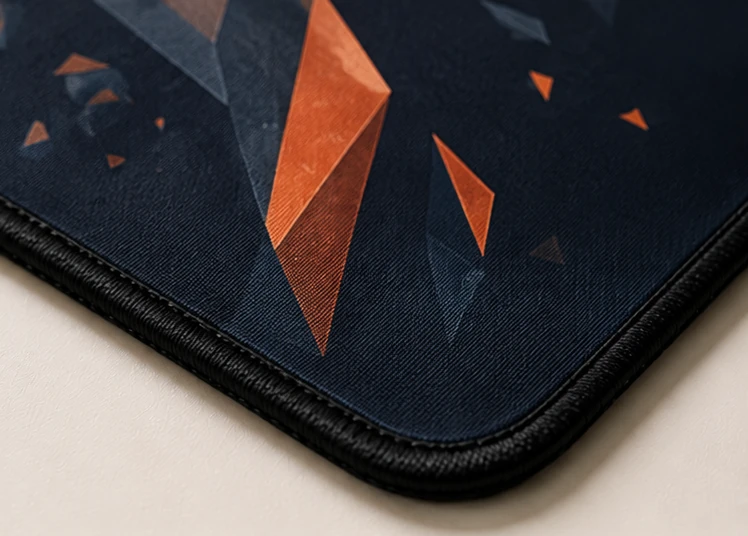 Close-up of the weave and stitched edge of the Foxraid Illustrated XL
