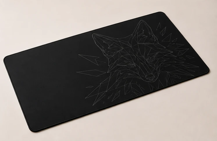 Three-quarter view of the Foxraid Mono Edition showing its surface and edge profile