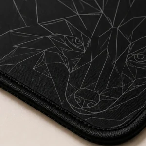 Close-up of the weave and stitched edge of the Foxraid Mono Edition